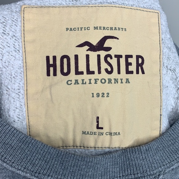 Hollister crewneck sweater grey - Picture 4 of 4